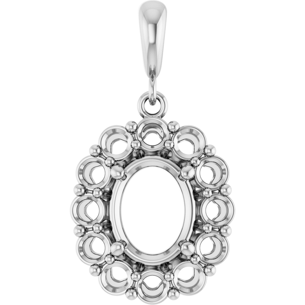 Halo-Style Pendant