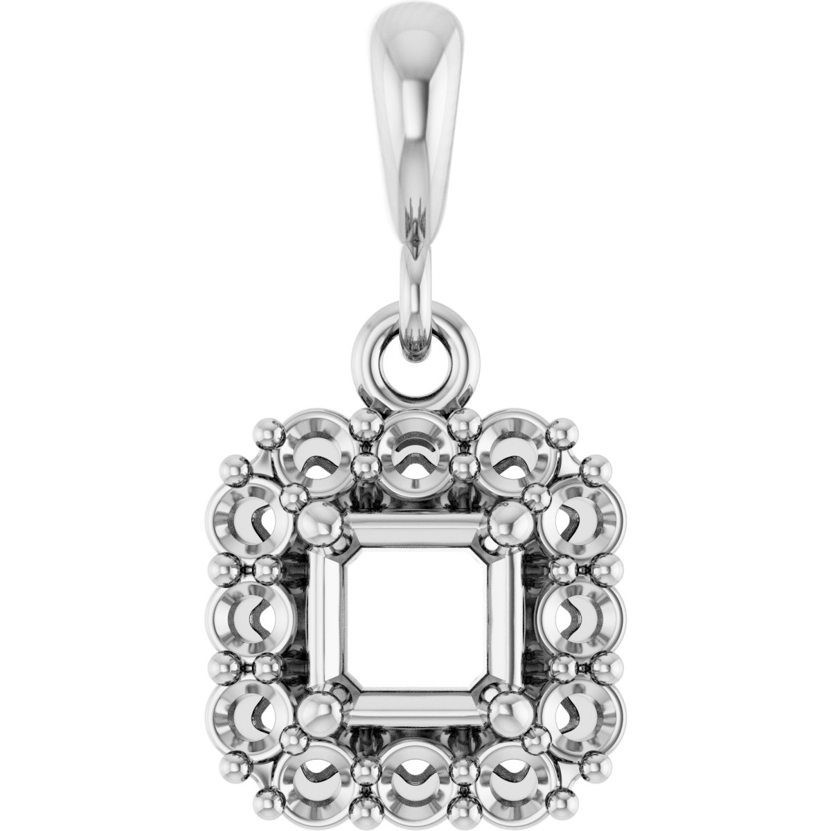 Halo-Style Pendant
