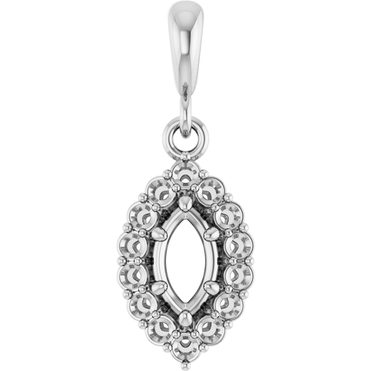 Halo-Style Pendant