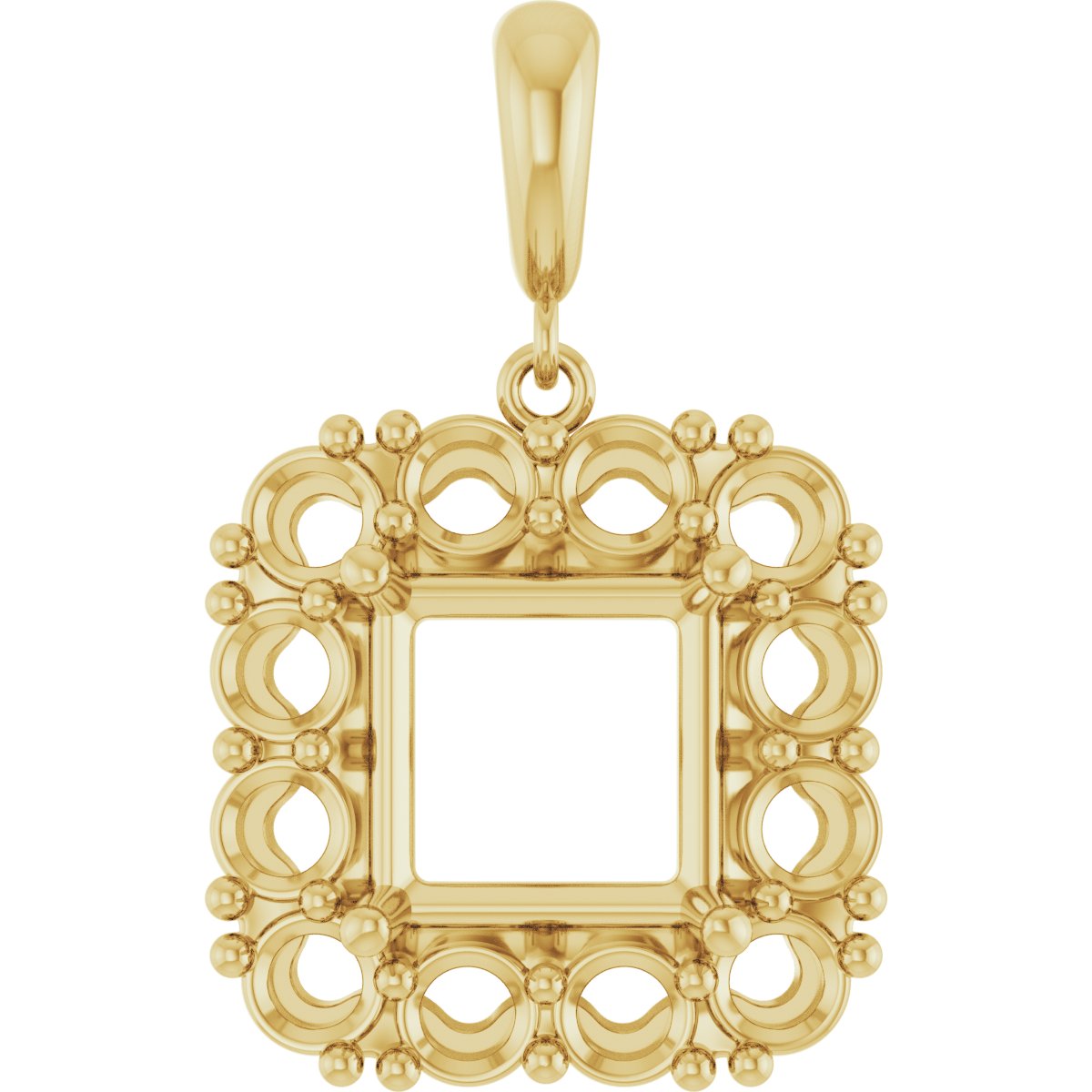 Halo-Style Pendant