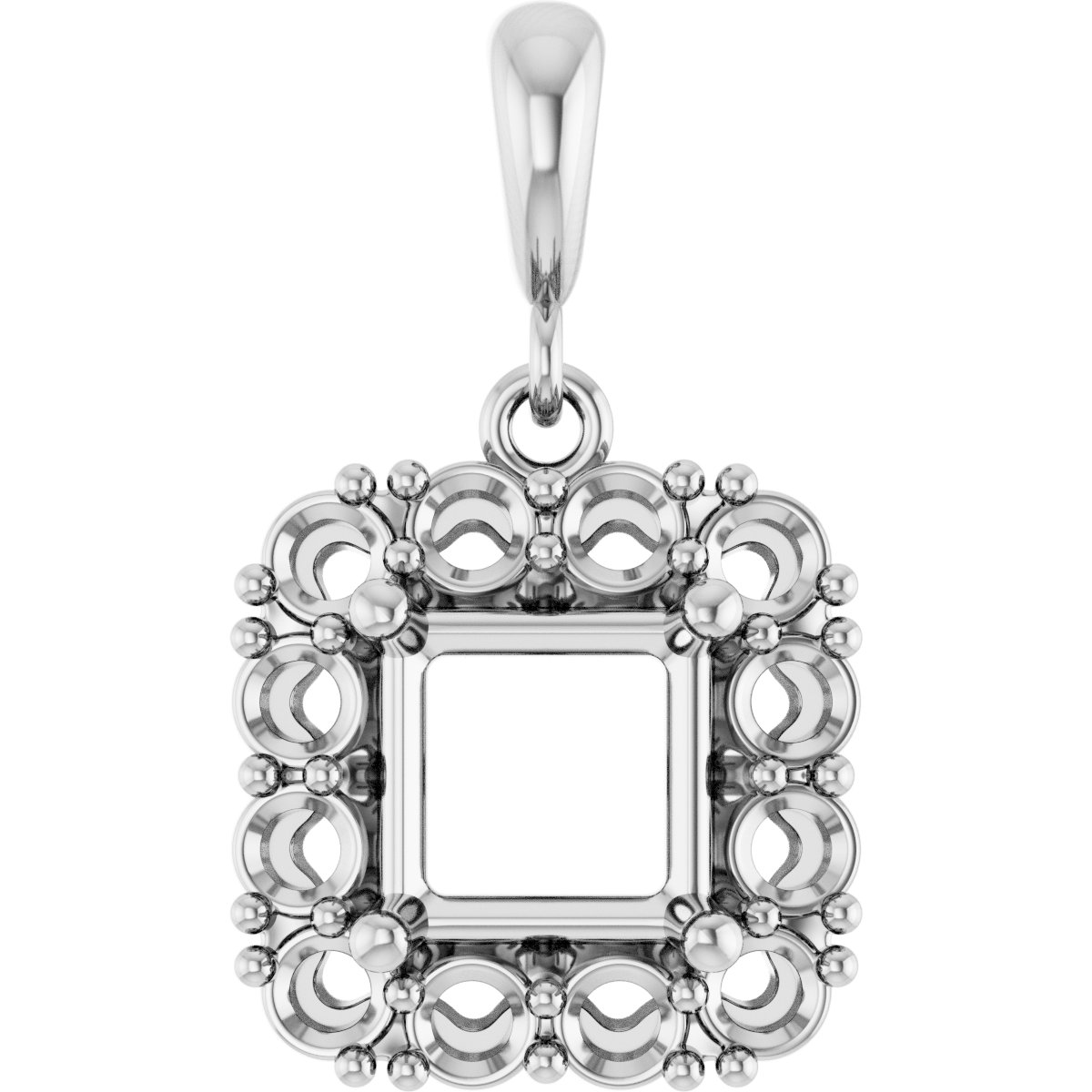 Halo-Style Pendant