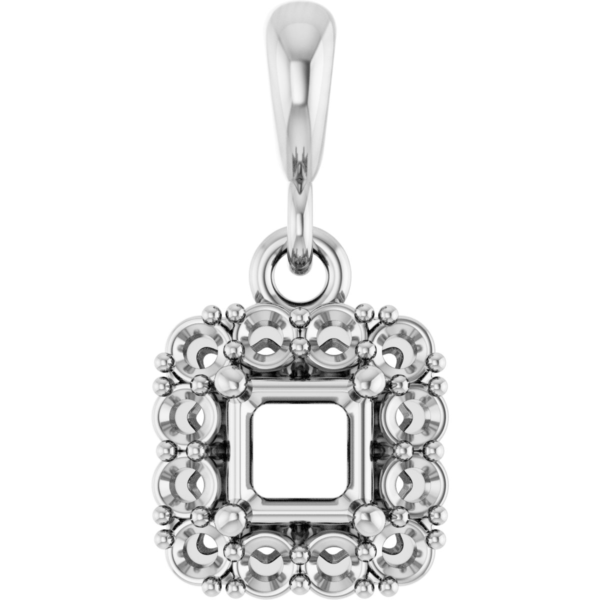 Halo-Style Pendant