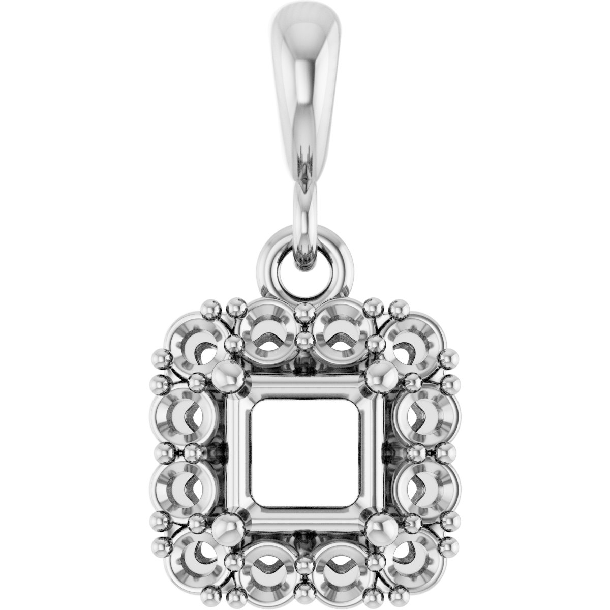 Halo-Style Pendant