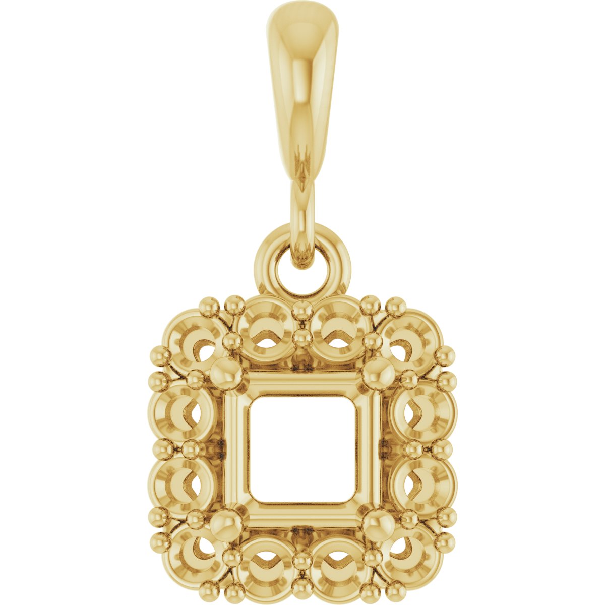 Halo-Style Pendant