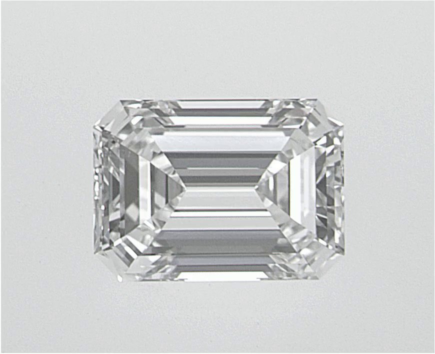 0.7 Carat Emerald Cut Natural Diamond