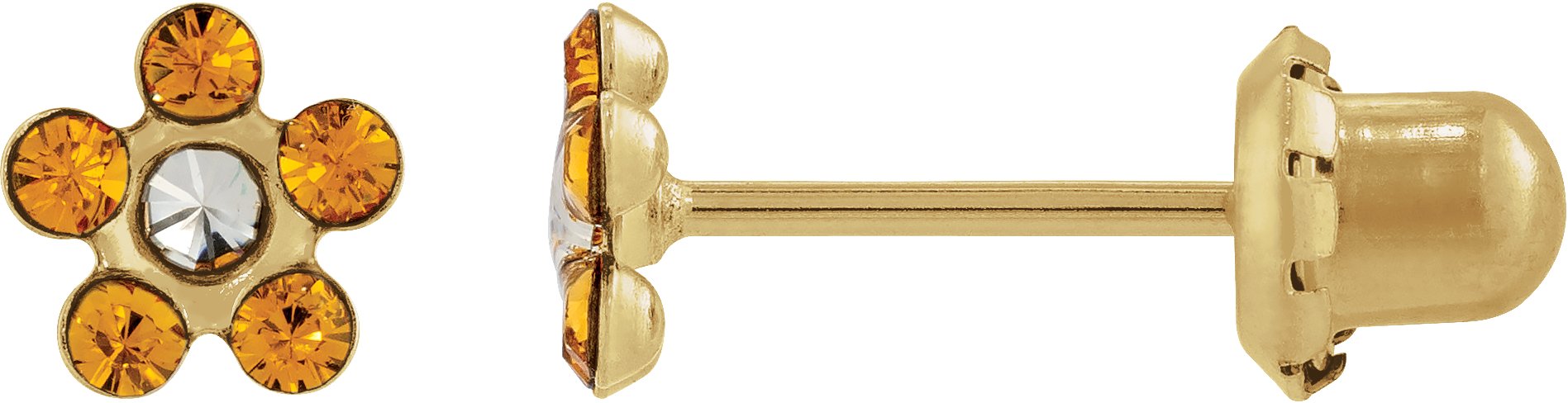 Floral-Inspired Inverness® Piercing Earrings