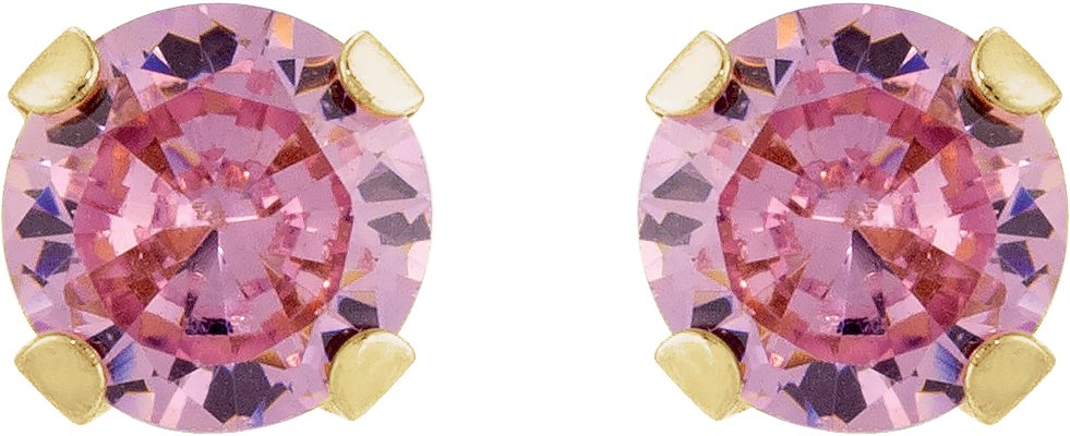 Alternative view of Inverness® Piercing Stud Earrings – 14K Yellow Gold