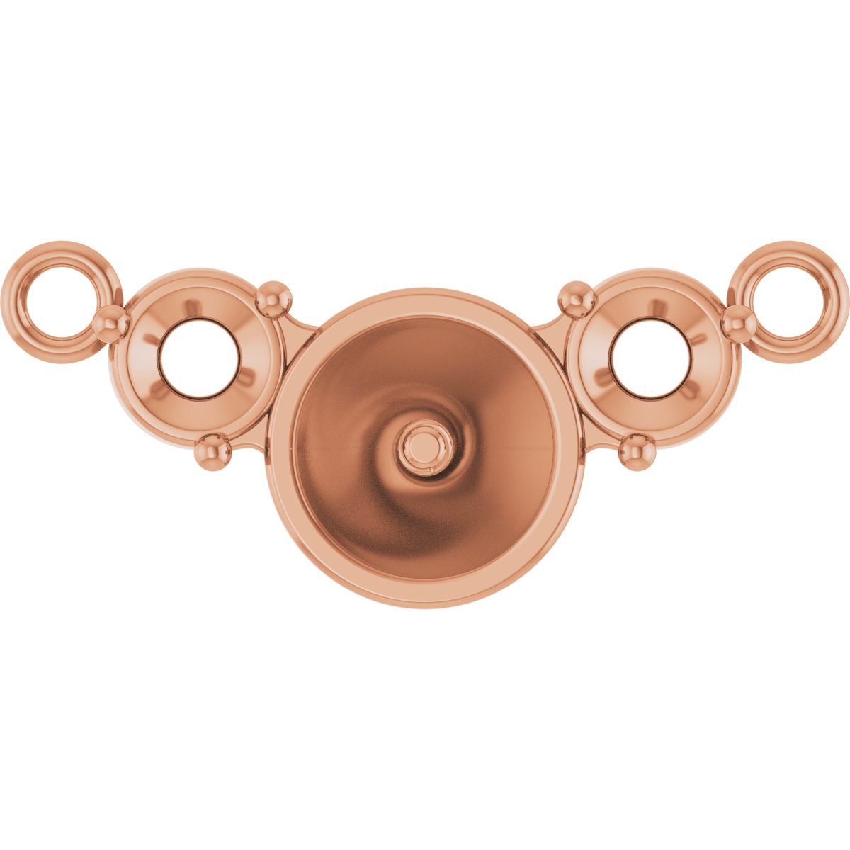 Accented Pearl Necklace Center