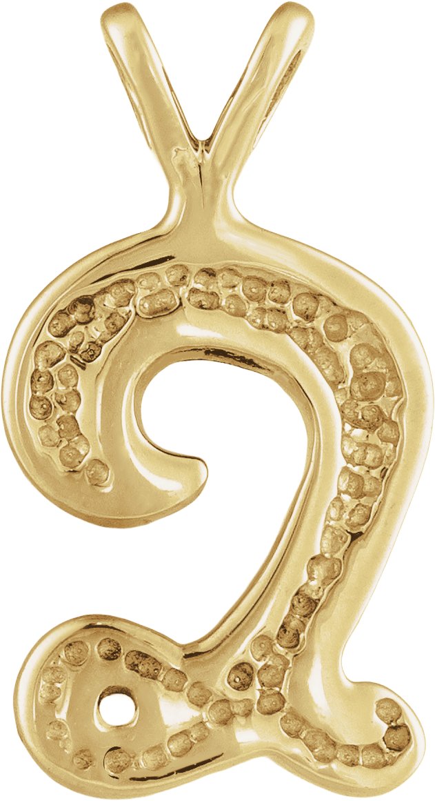 Script Initial Pendant