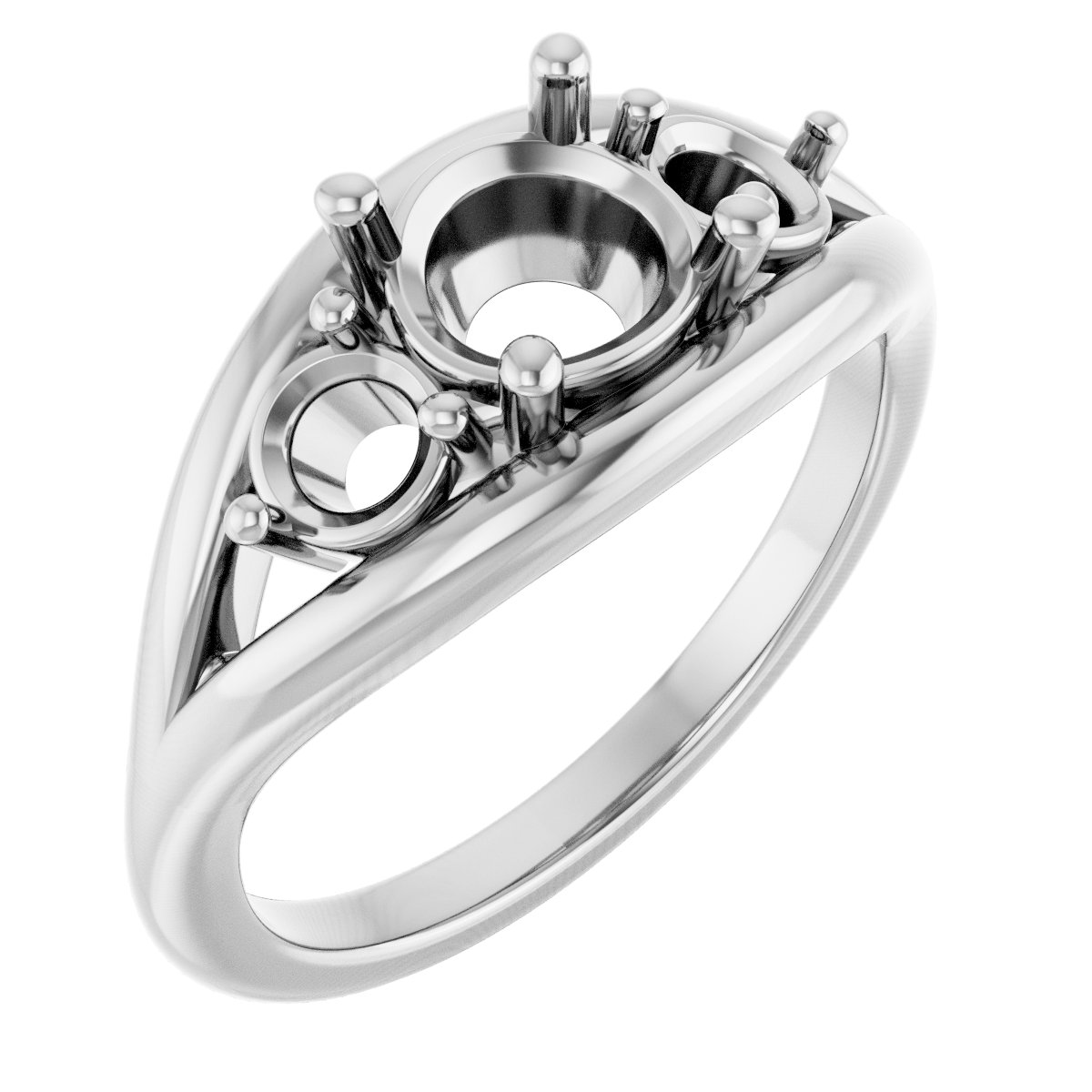 Three-Stone Engagement Ring