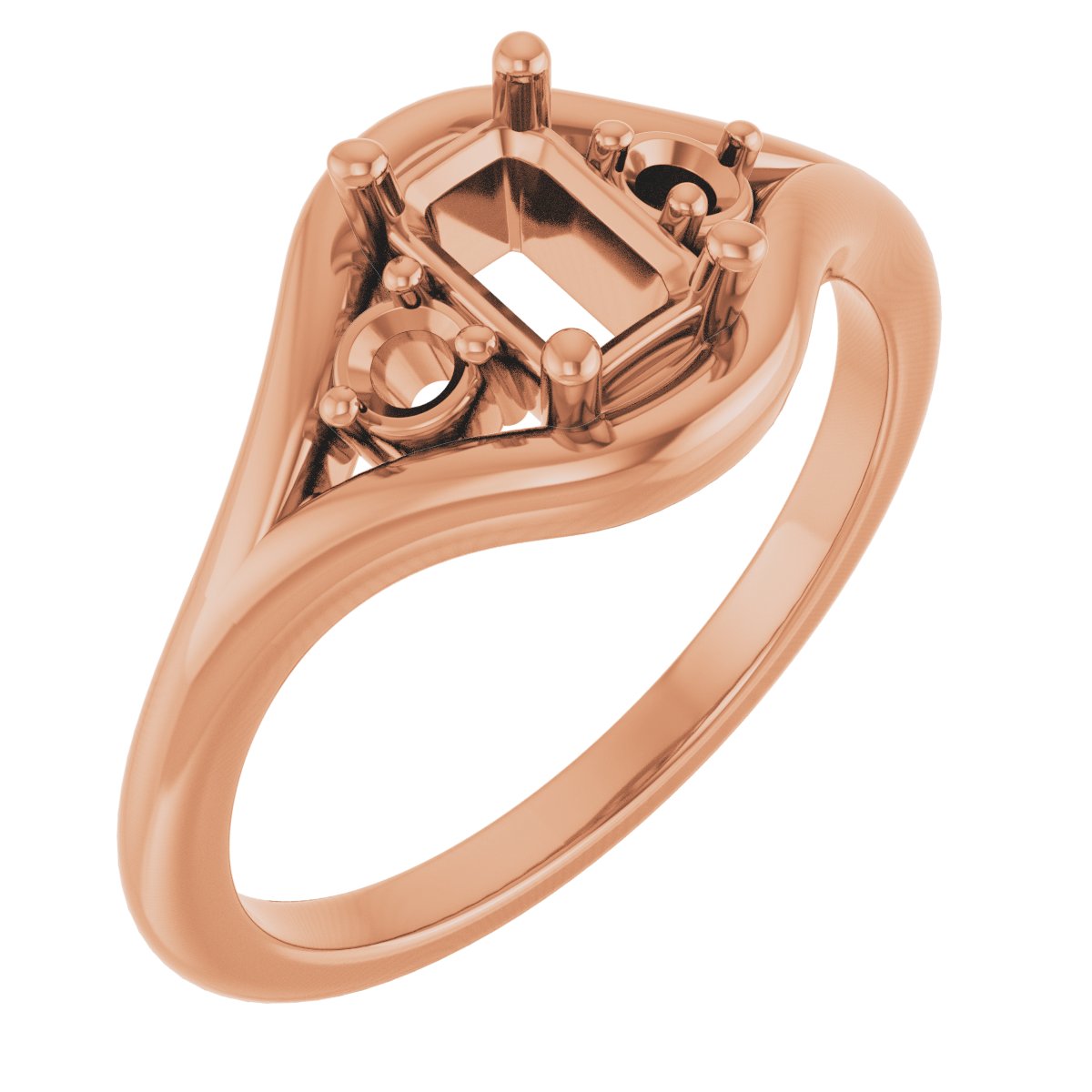 Three-Stone Engagement Ring
