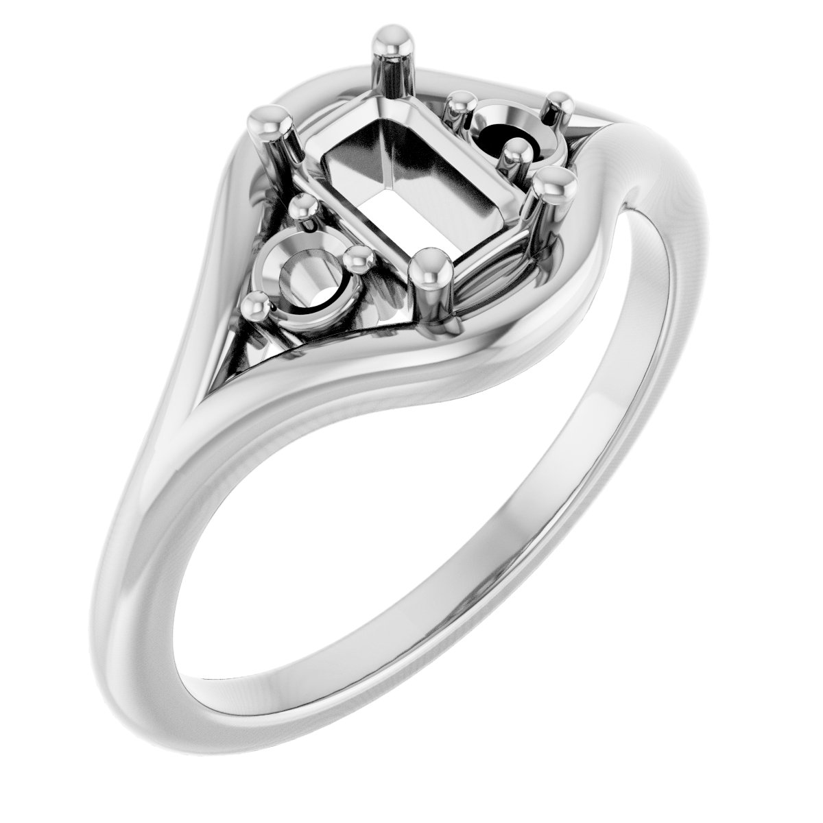 Three-Stone Engagement Ring