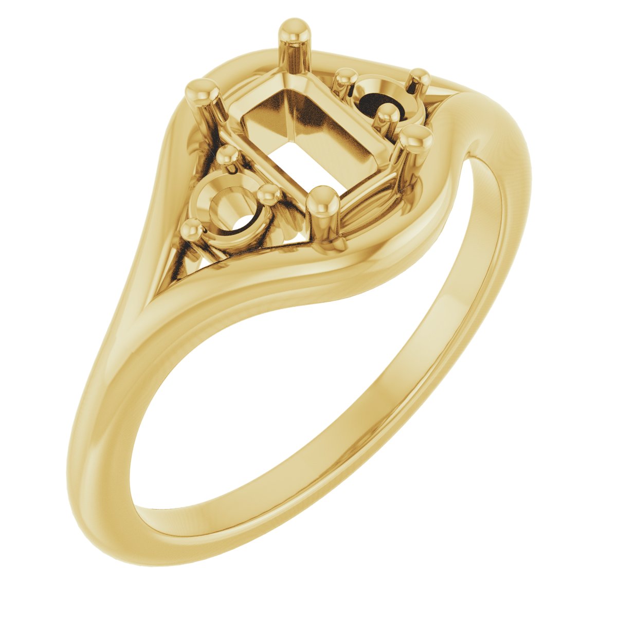 Three-Stone Engagement Ring
