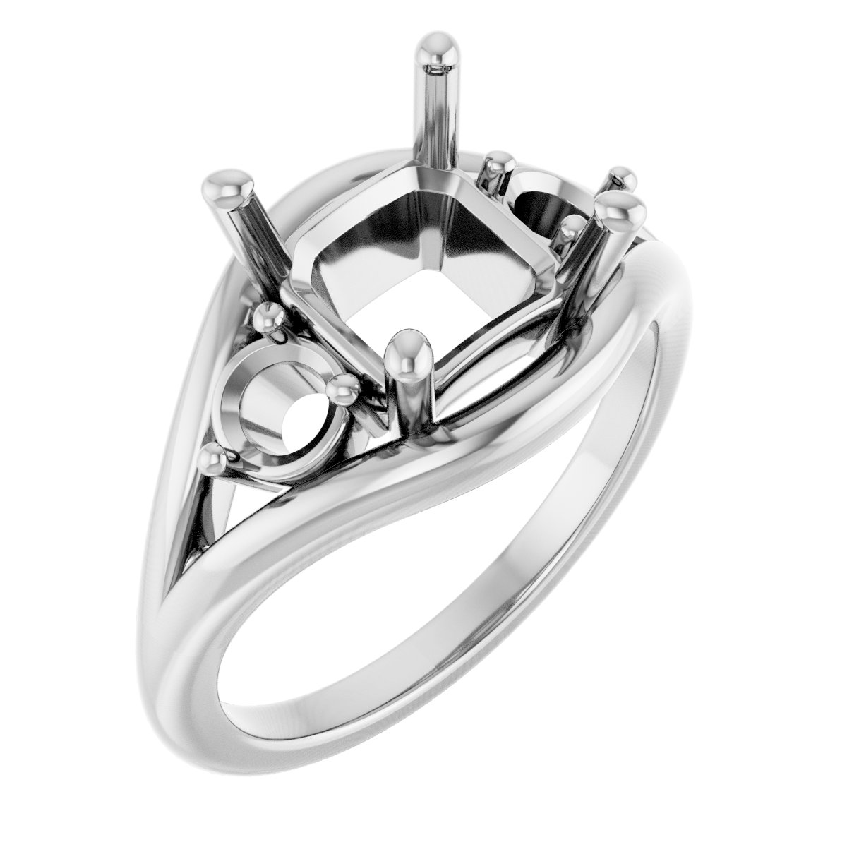 Three-Stone Engagement Ring