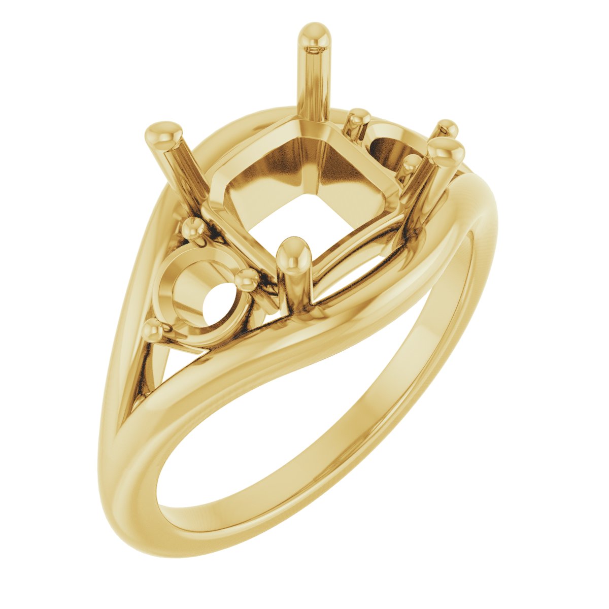 Three-Stone Engagement Ring