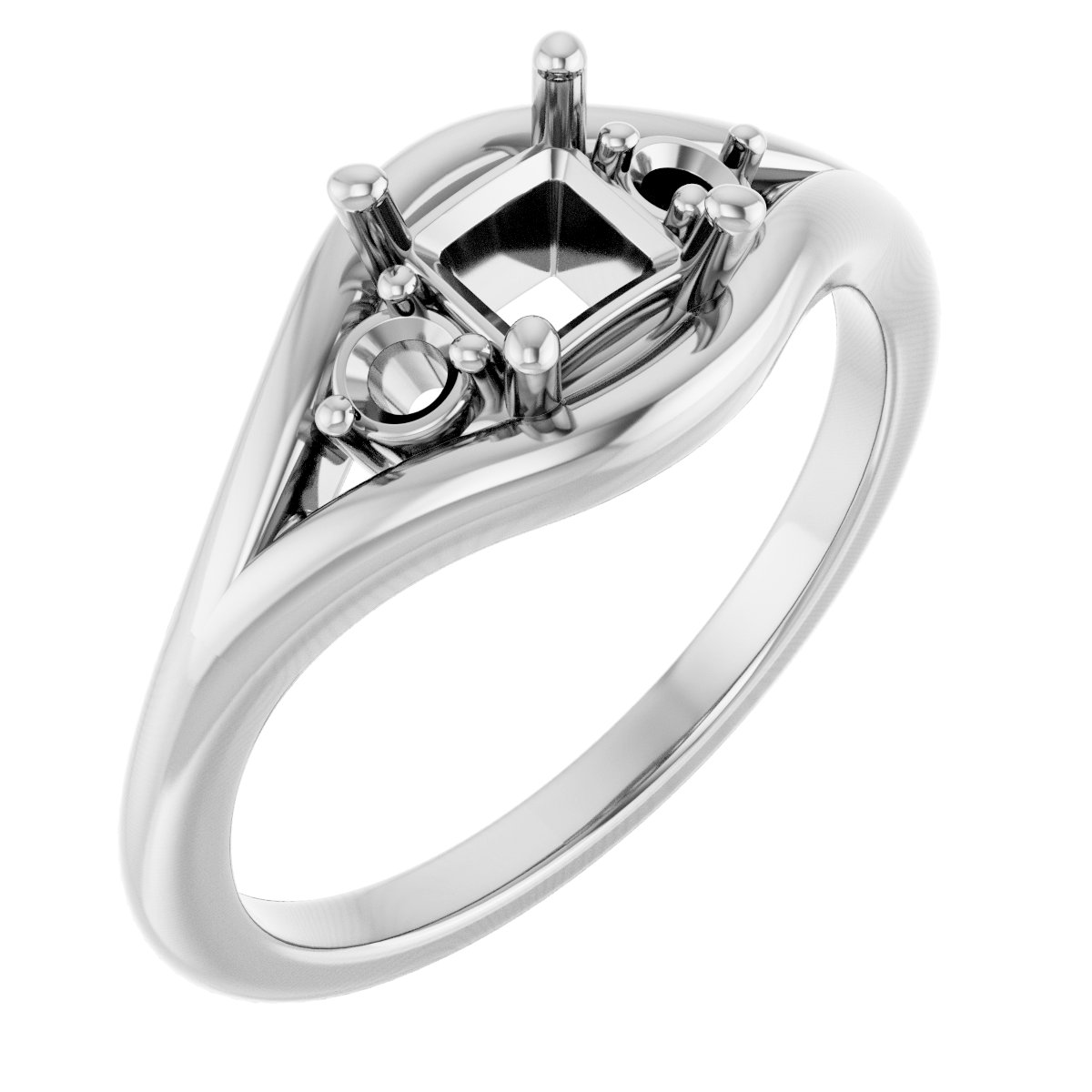 Three-Stone Engagement Ring