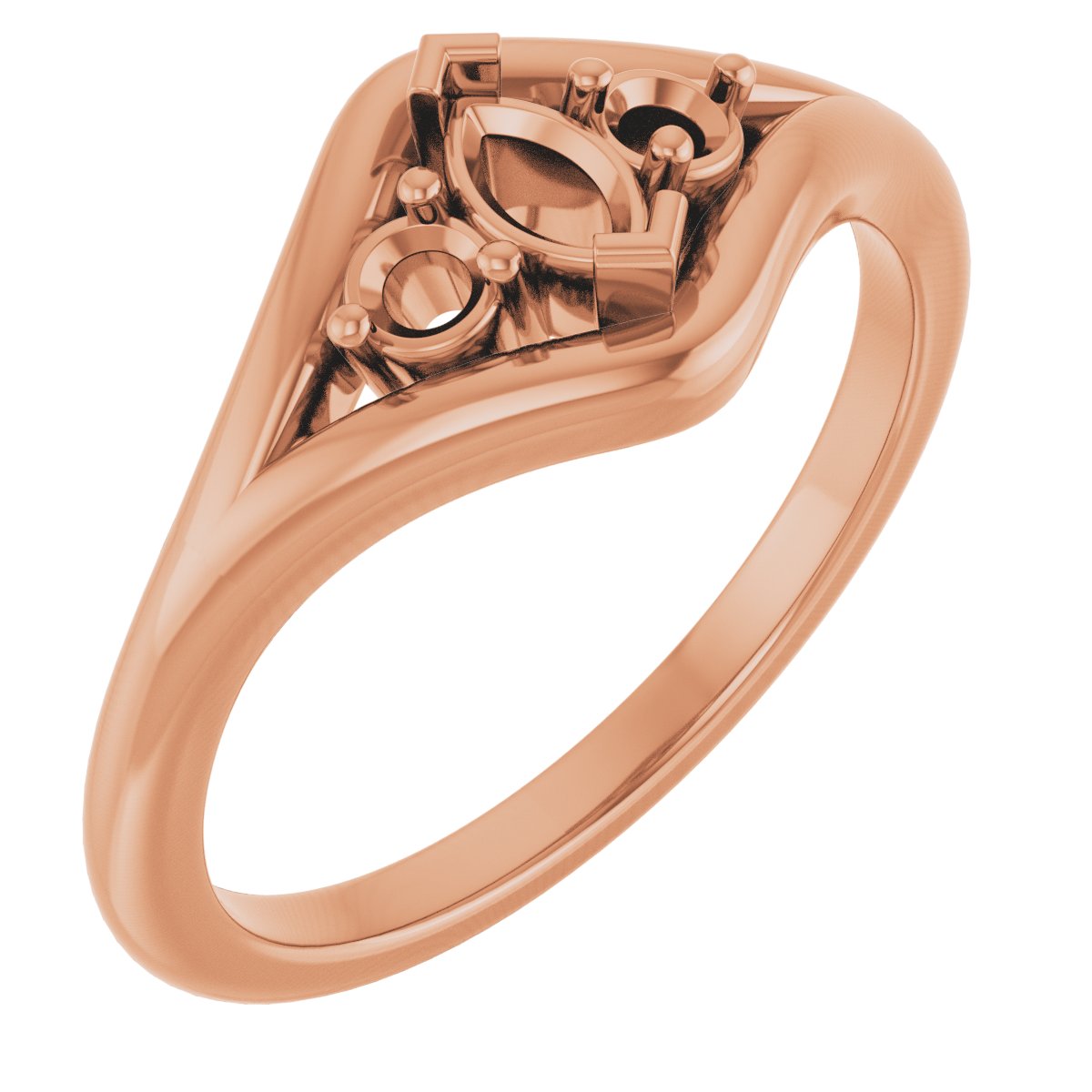 Three-Stone Engagement Ring