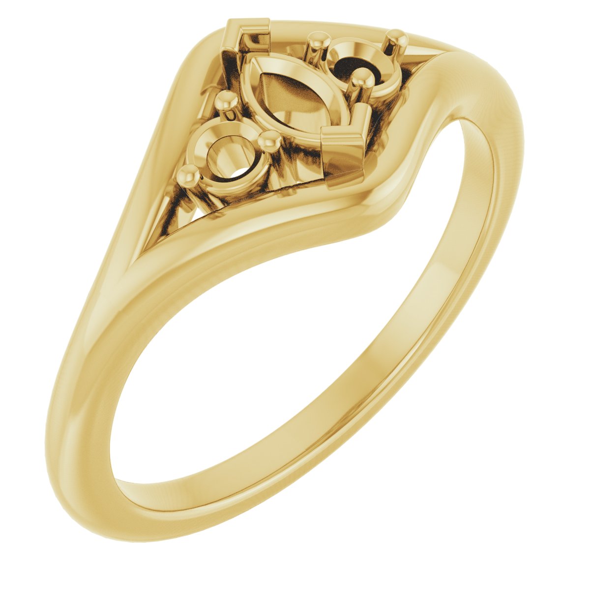 Three-Stone Engagement Ring