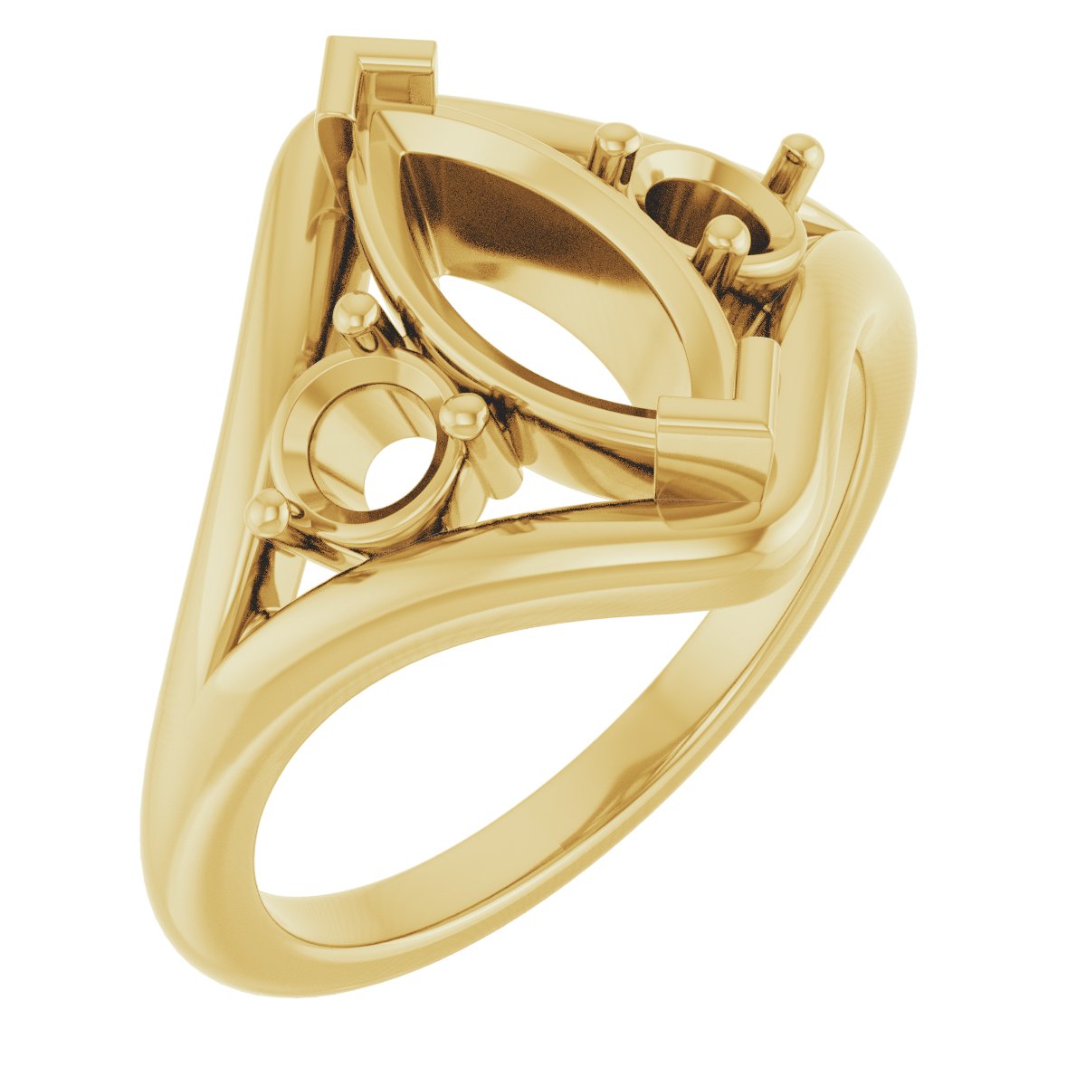 Three-Stone Engagement Ring
