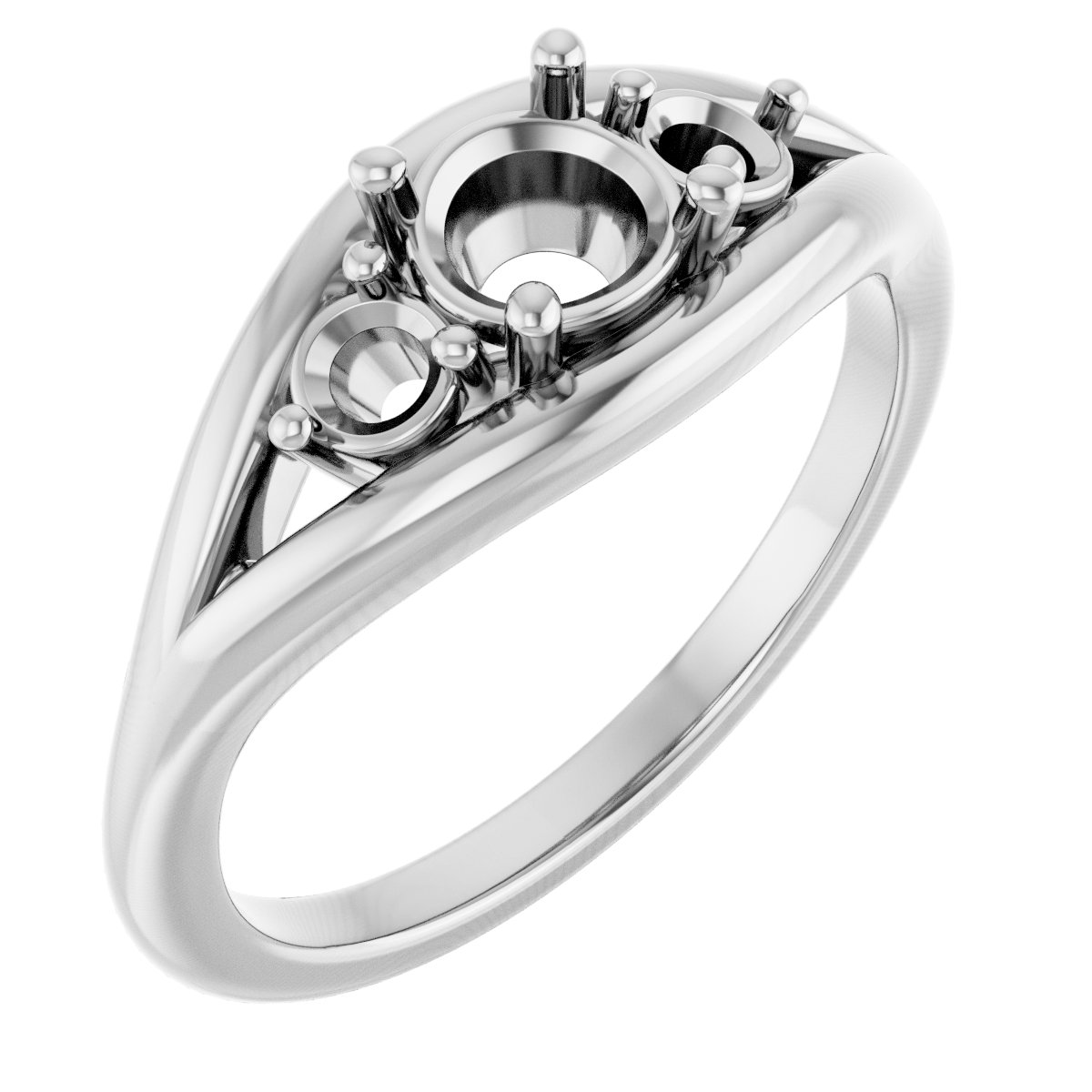Three-Stone Engagement Ring
