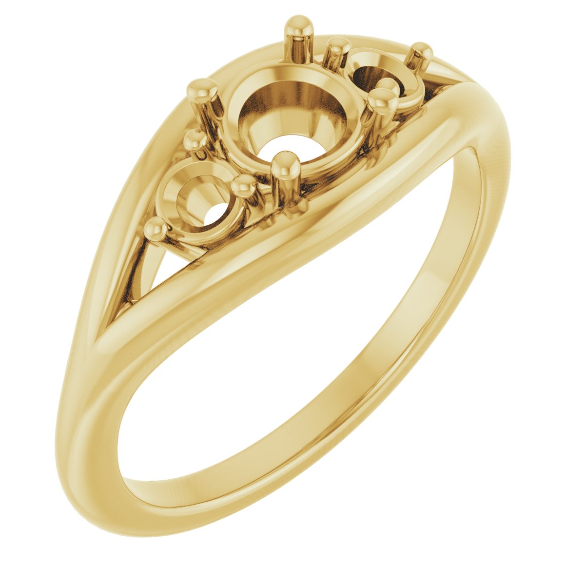 Three-Stone Engagement Ring
