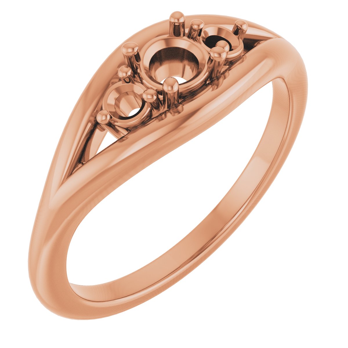 Three-Stone Engagement Ring