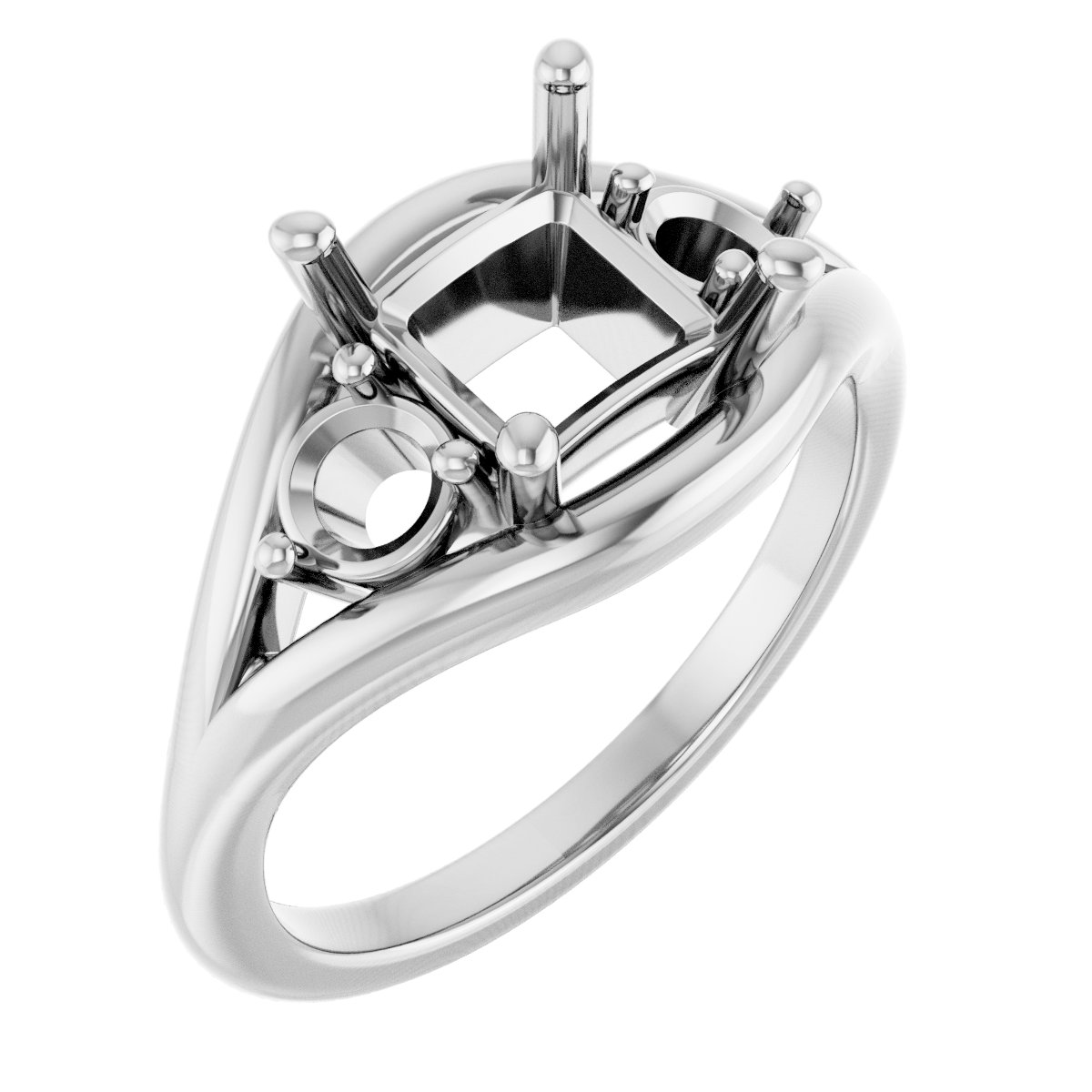 Three-Stone Engagement Ring