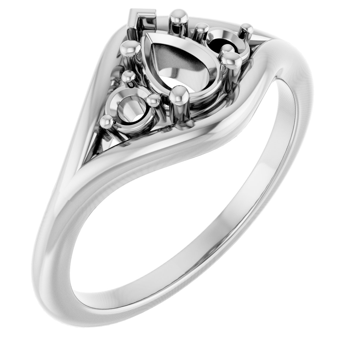 Three-Stone Engagement Ring