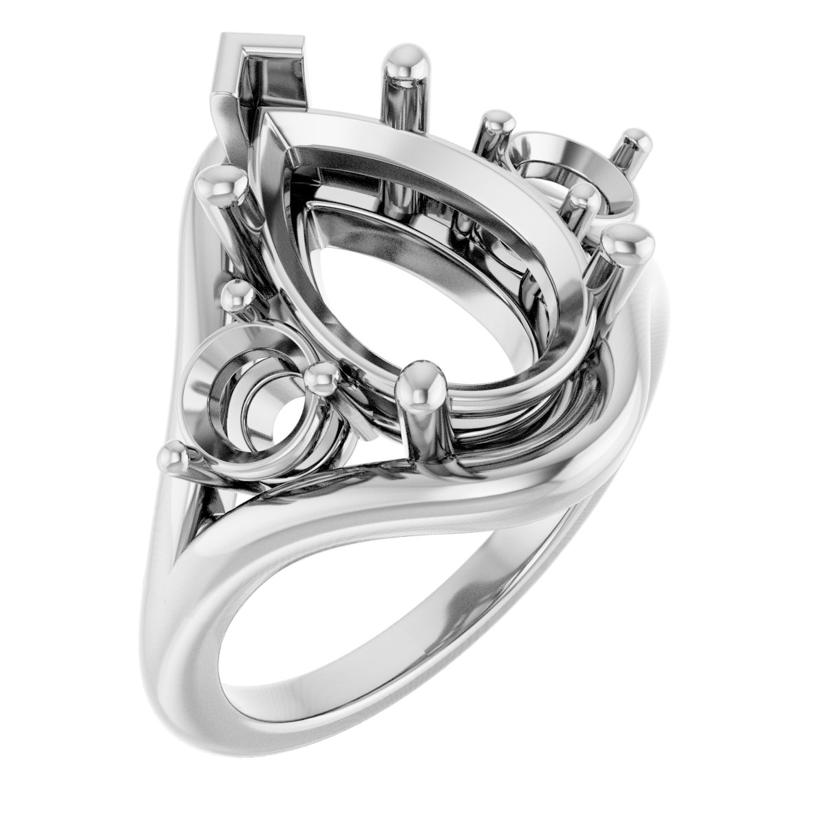 Three-Stone Engagement Ring