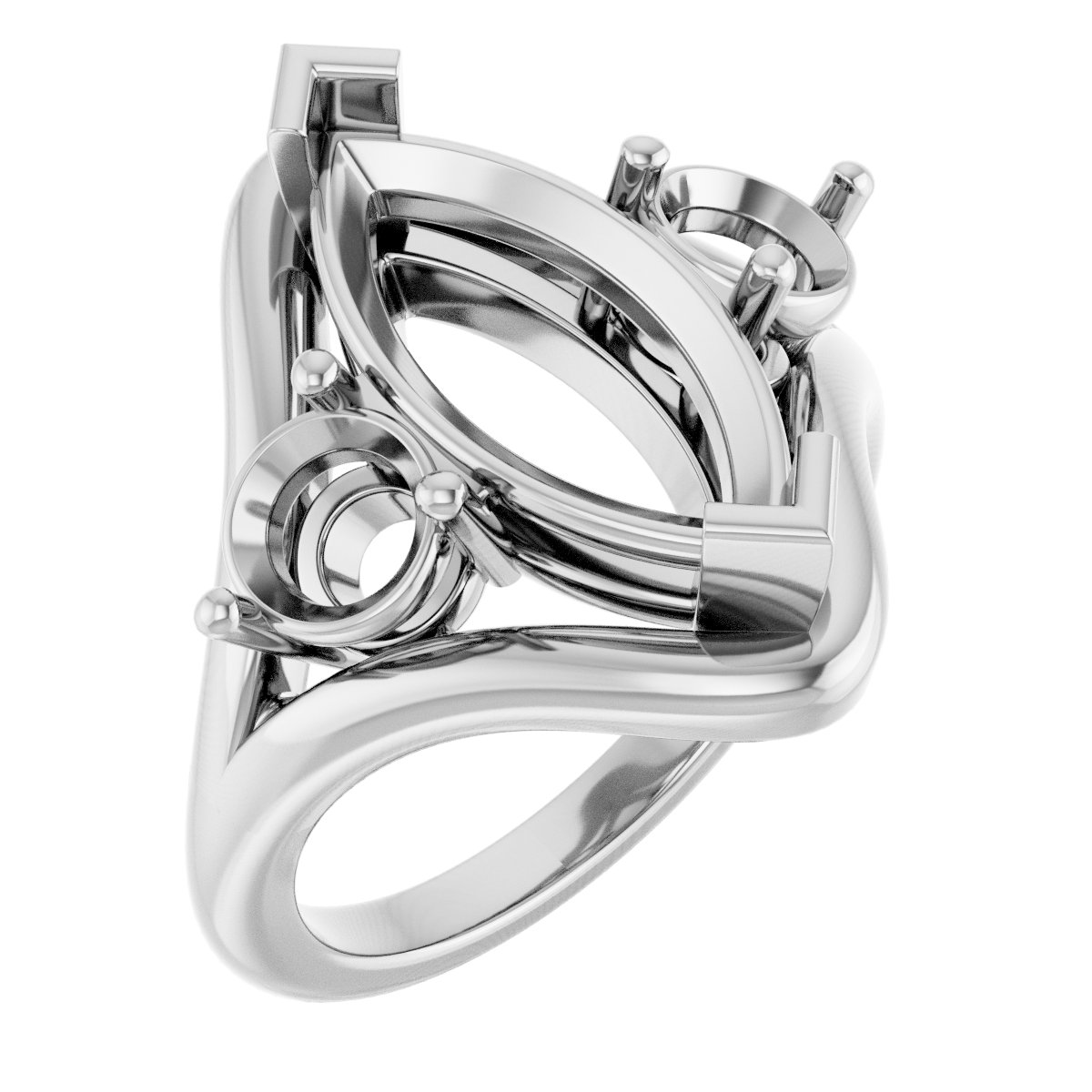 Three-Stone Engagement Ring