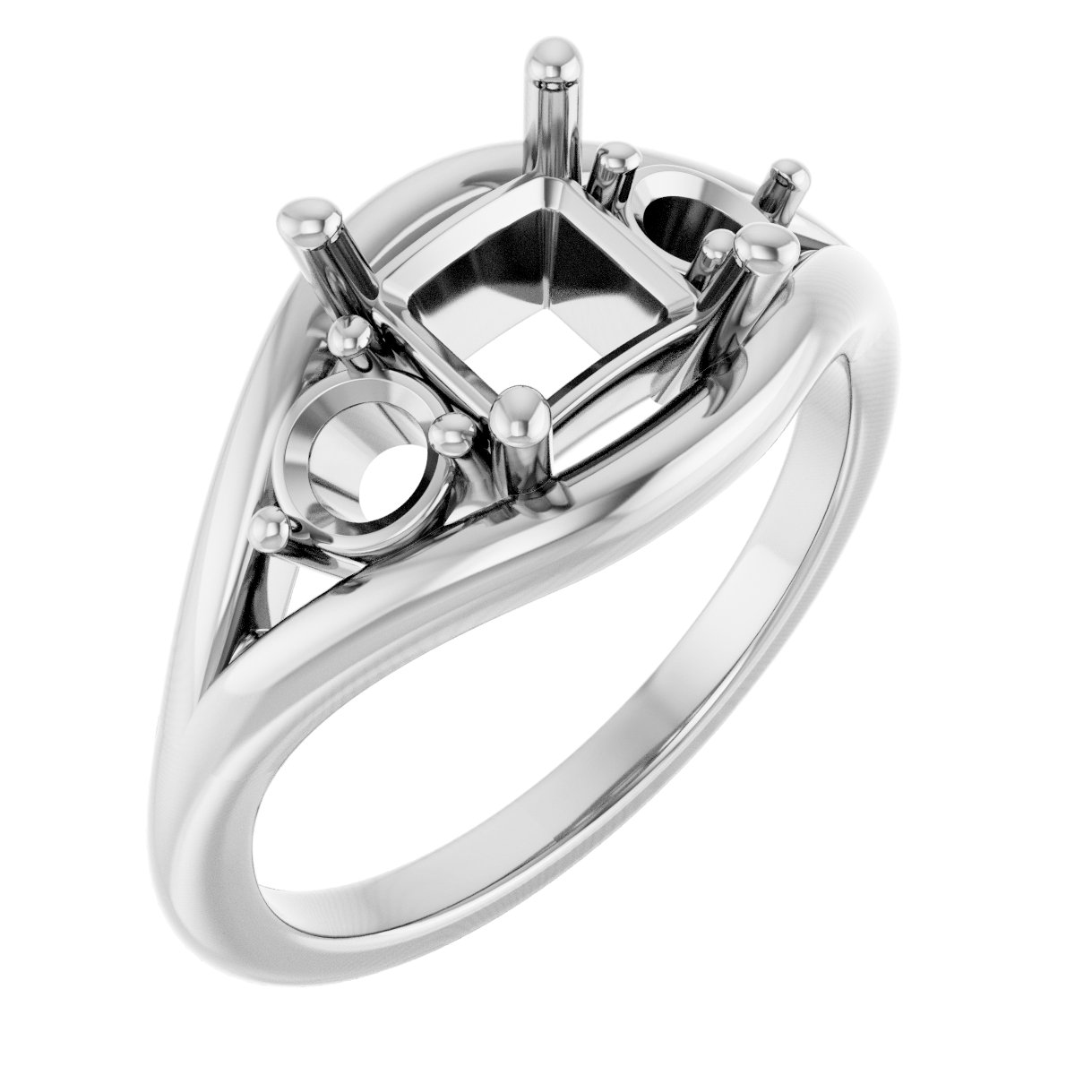 Three-Stone Engagement Ring