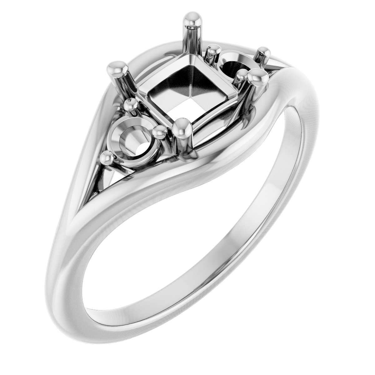 Three-Stone Engagement Ring