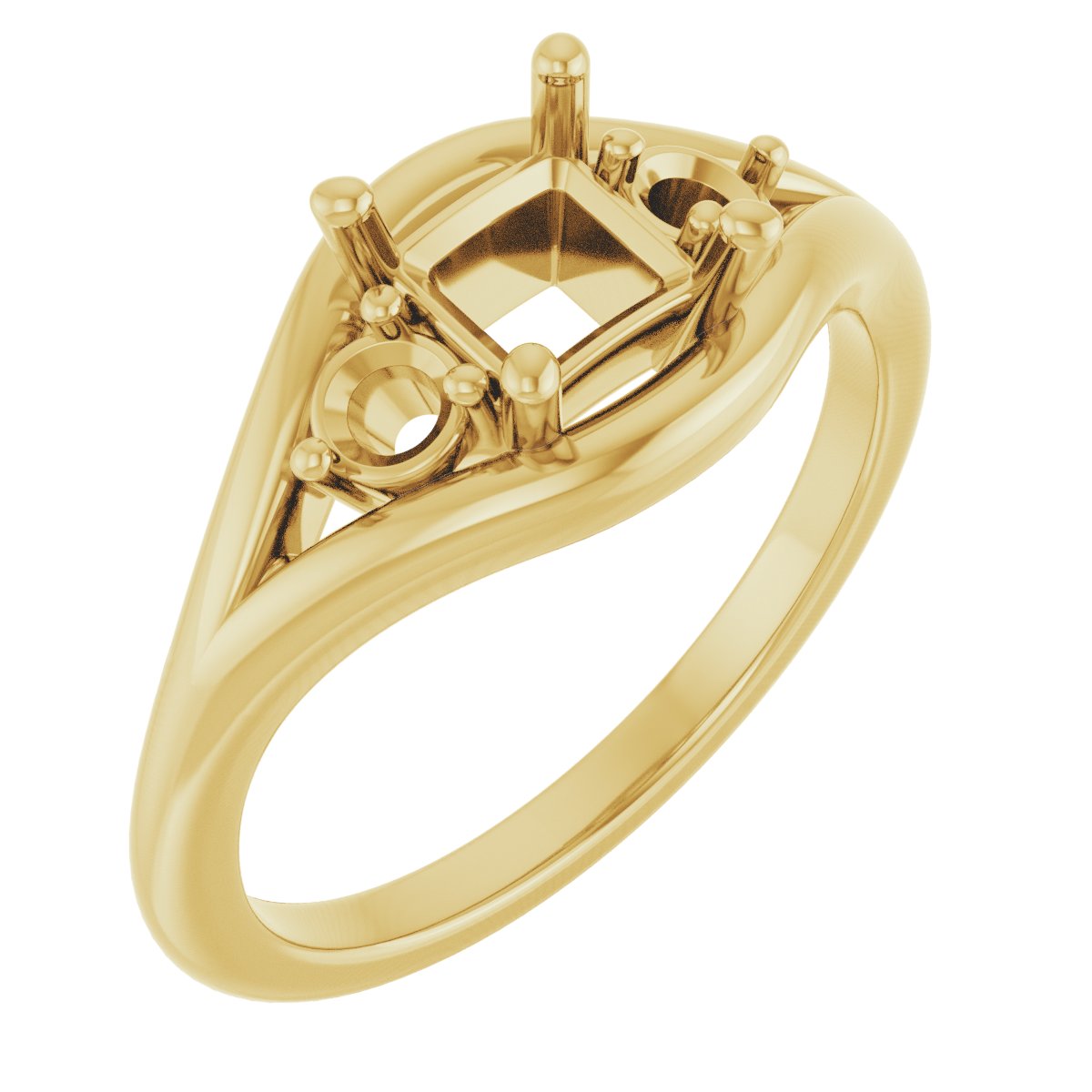 Three-Stone Engagement Ring