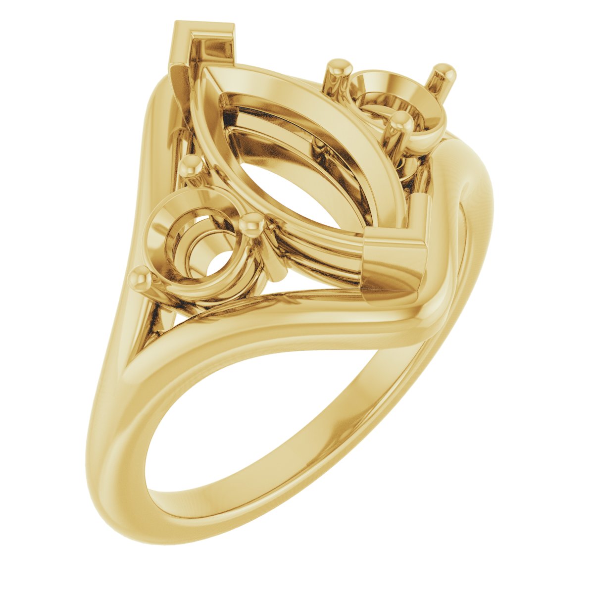 Three-Stone Engagement Ring