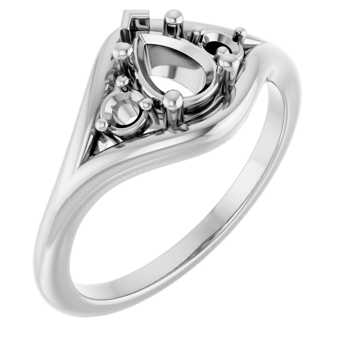Three-Stone Engagement Ring