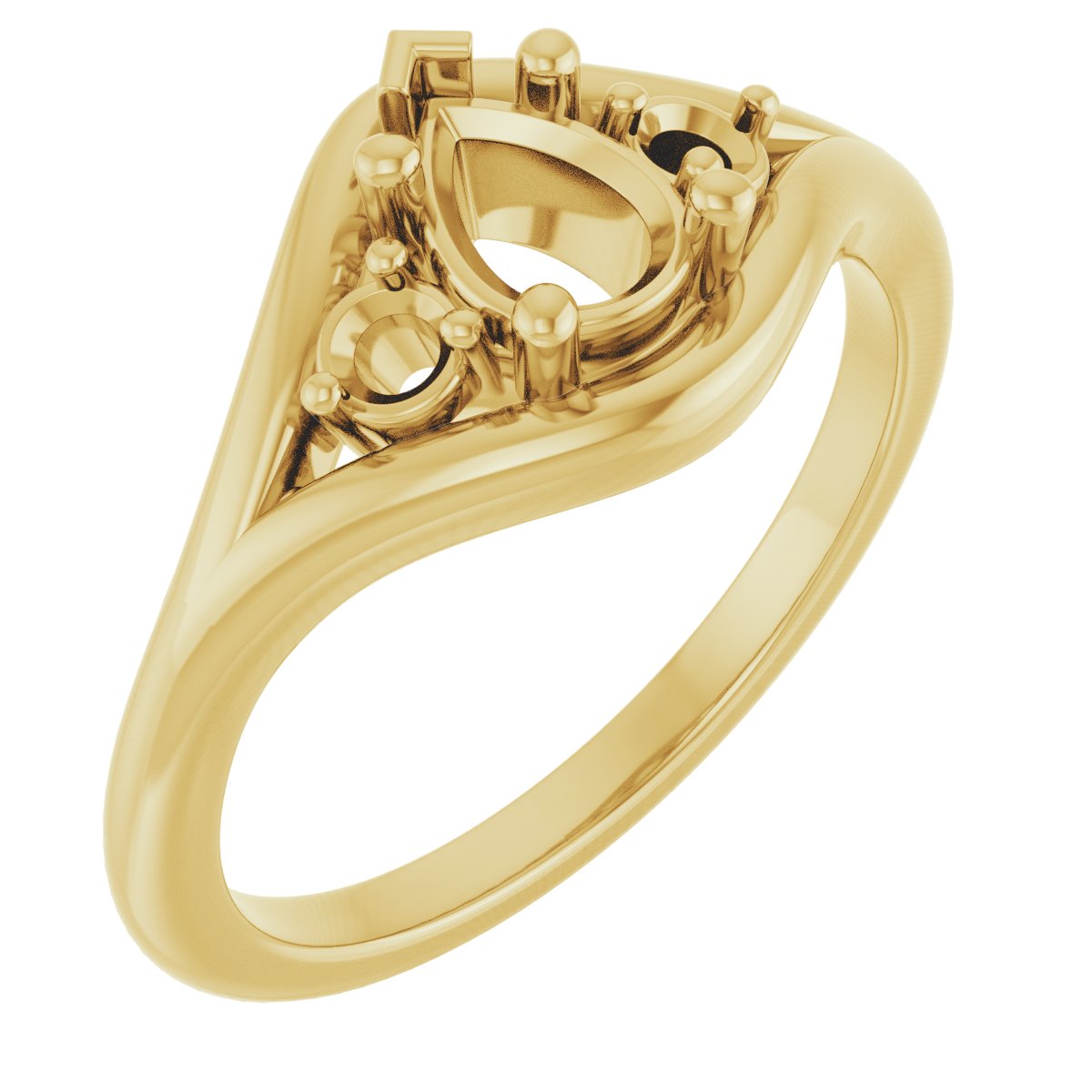 Three-Stone Engagement Ring