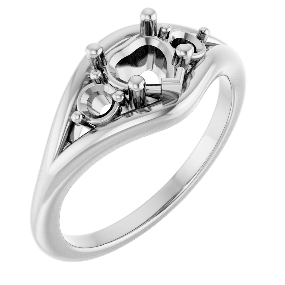Three-Stone Engagement Ring