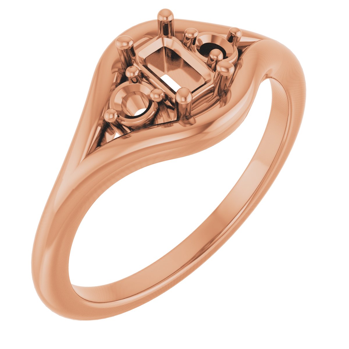 Three-Stone Engagement Ring