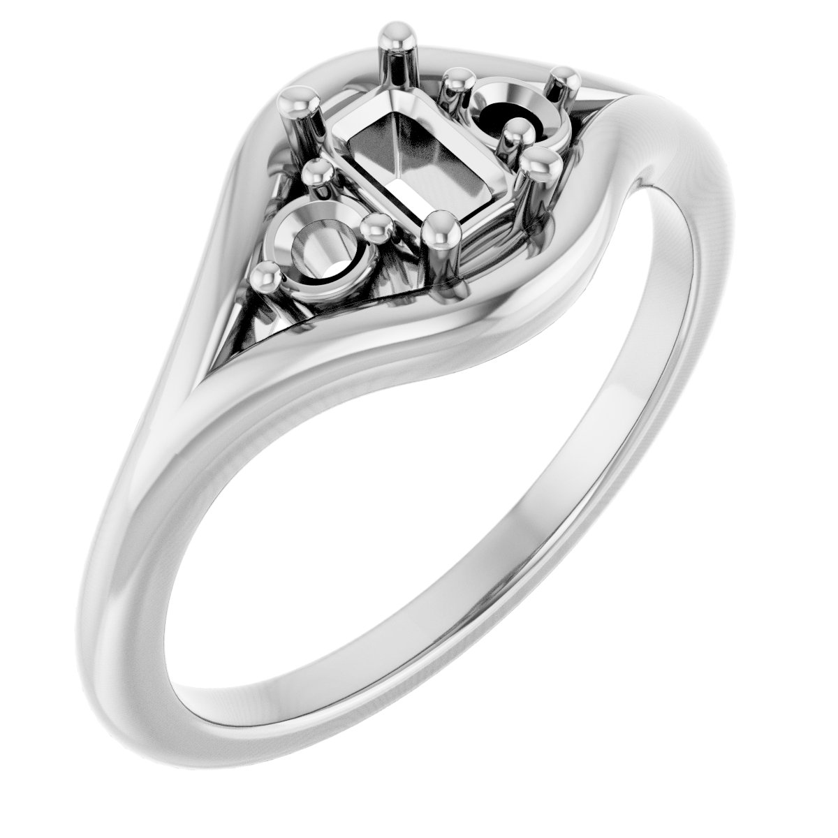 Three-Stone Engagement Ring