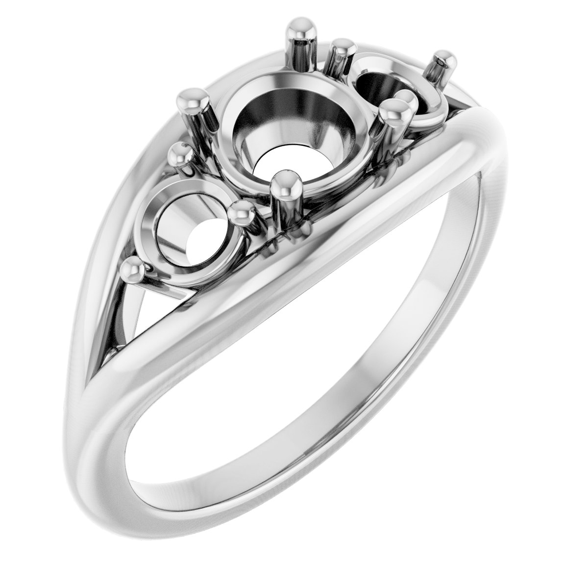 Three-Stone Engagement Ring