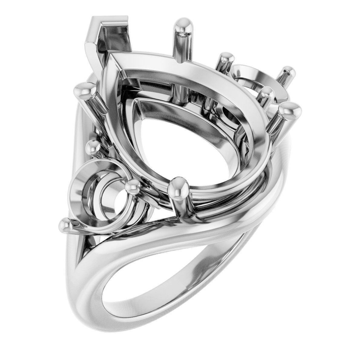 Three-Stone Engagement Ring