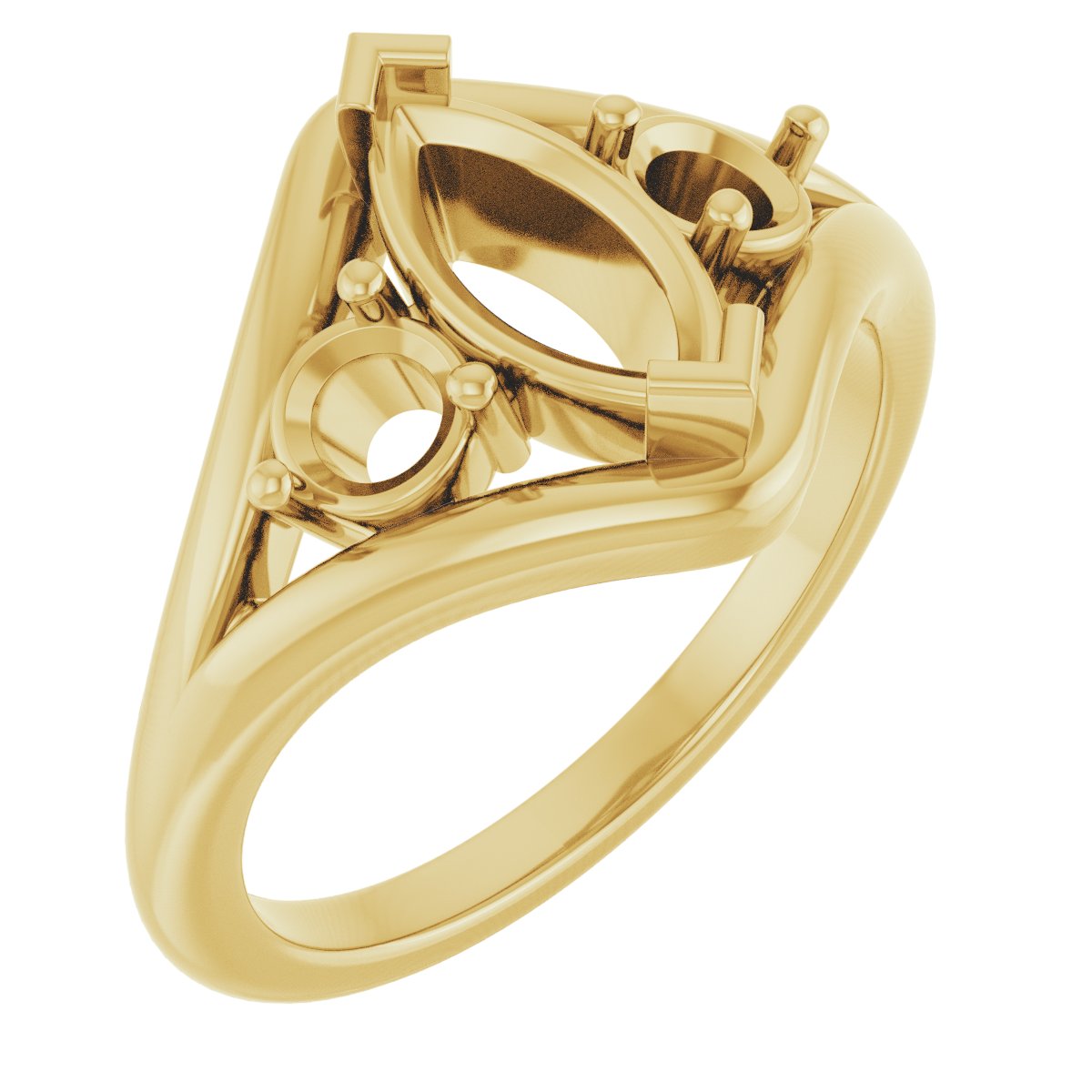 Three-Stone Engagement Ring
