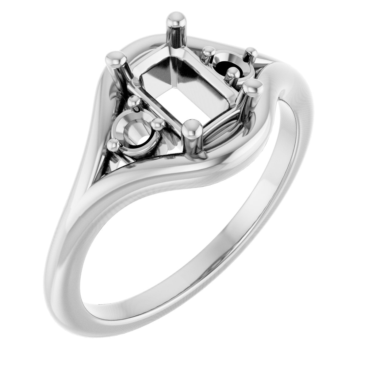 Three-Stone Engagement Ring