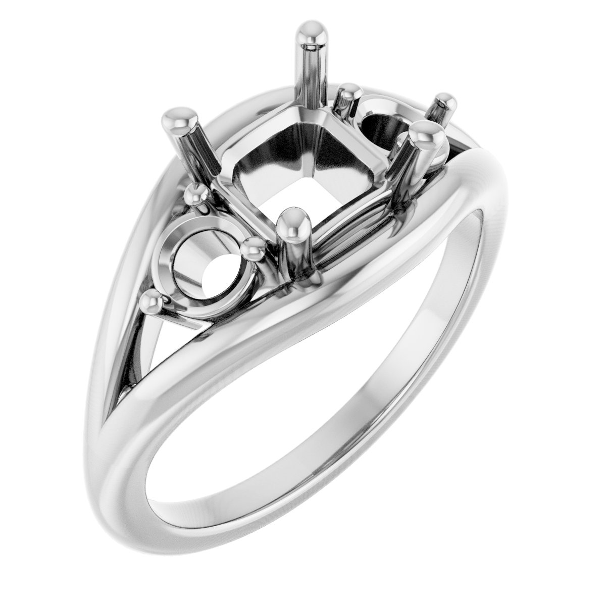 Three-Stone Engagement Ring