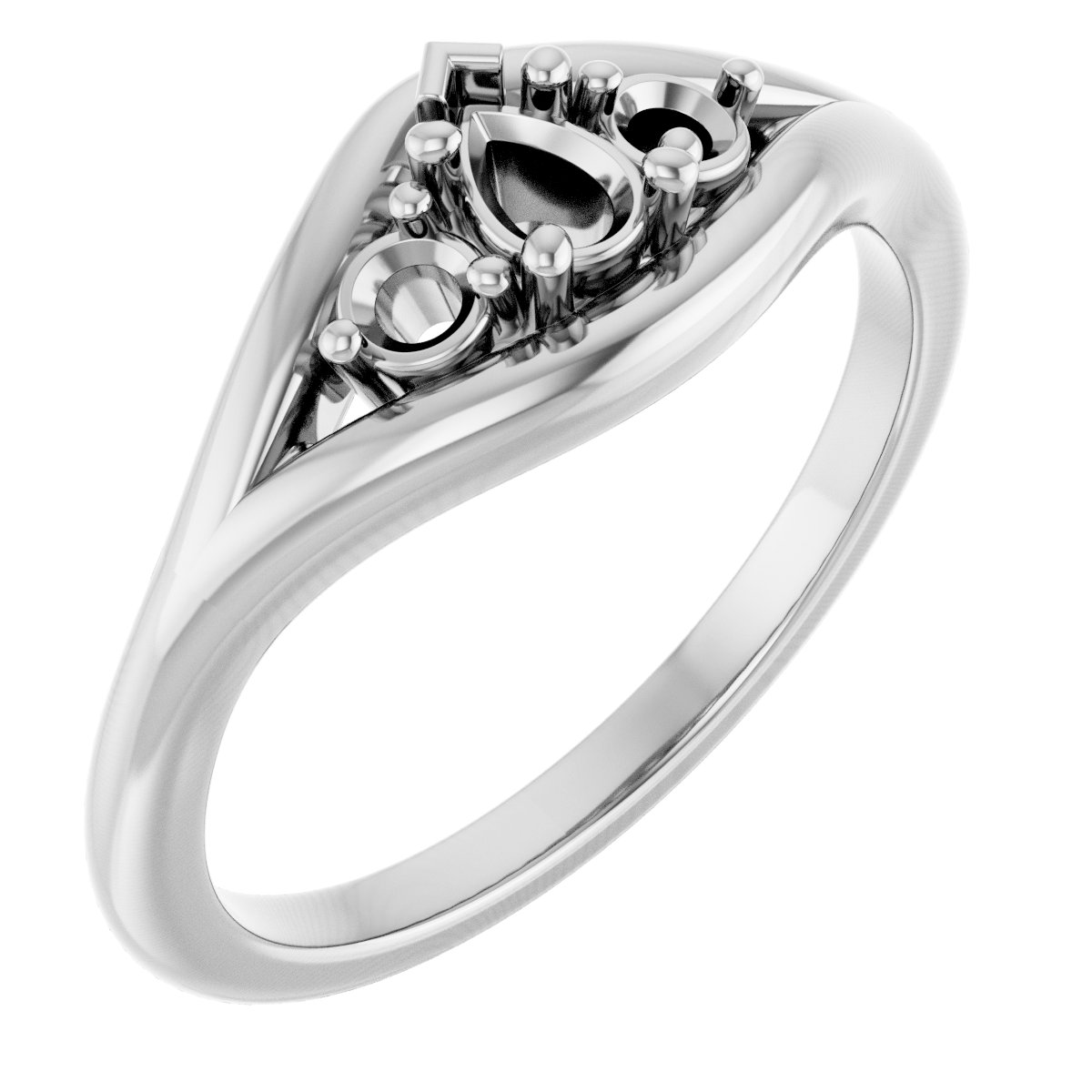 Three-Stone Engagement Ring