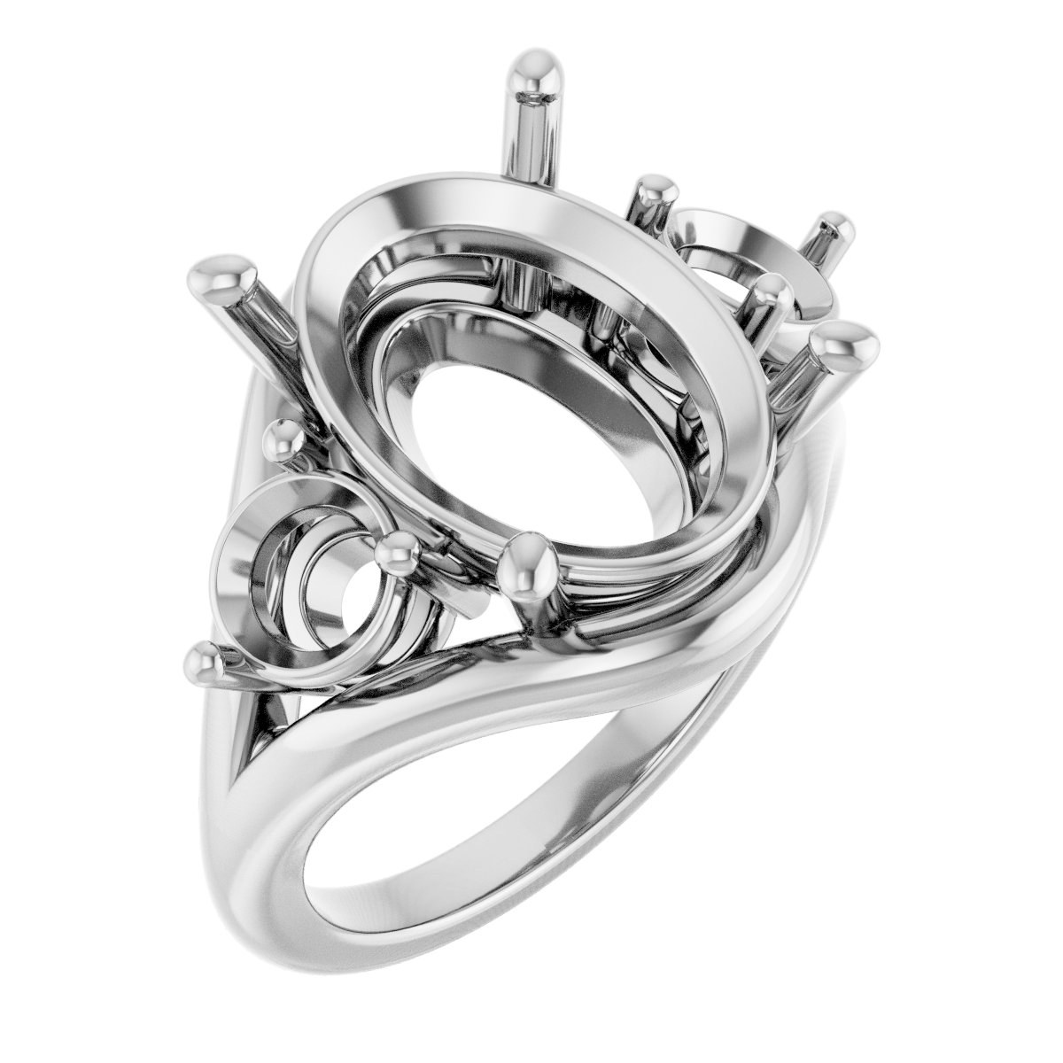 Three-Stone Engagement Ring