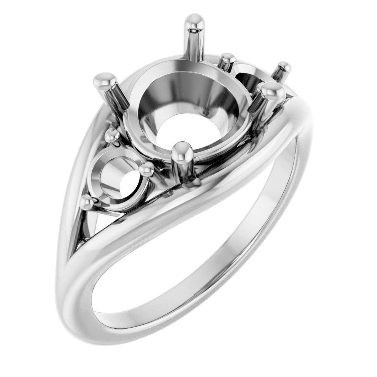 Three-Stone Engagement Ring