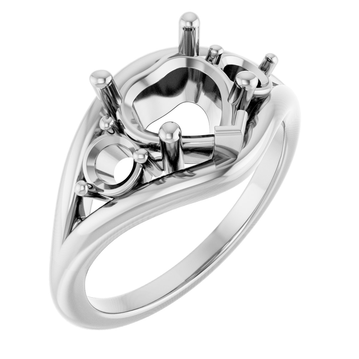 Three-Stone Engagement Ring