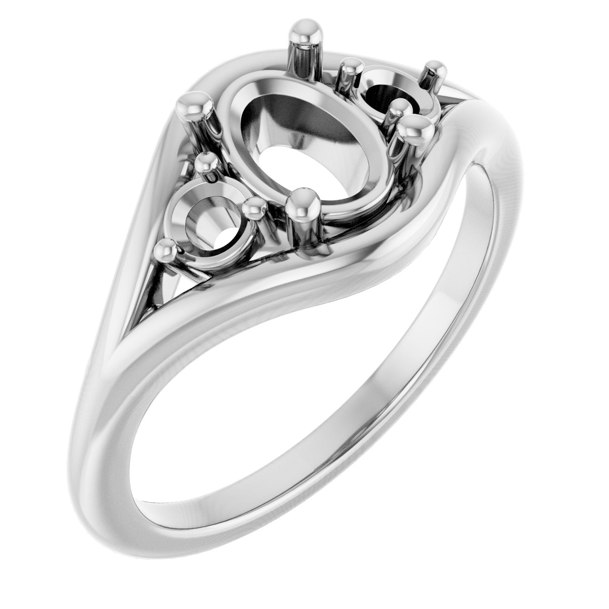 Three-Stone Engagement Ring