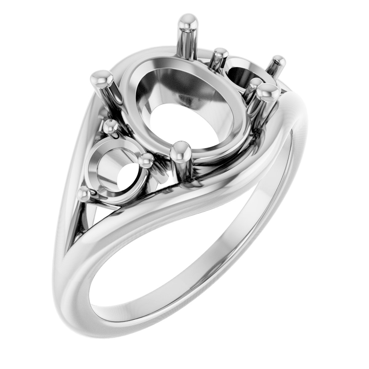 Three-Stone Engagement Ring